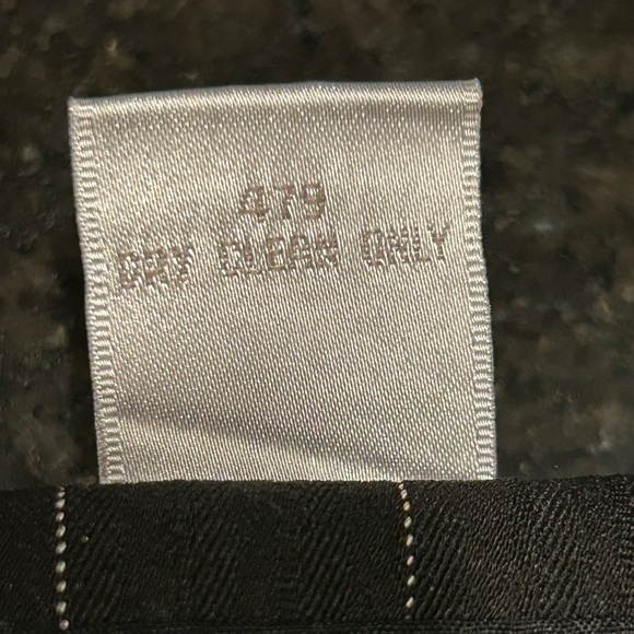 Spiegel Black Pinstriped Skirt,‎ EUC Size 20W. - Picture 6 of 7